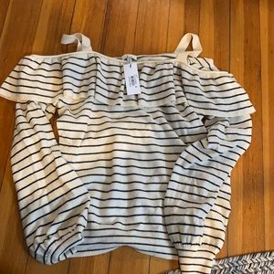 Joie off the shoulder sweater new with tags